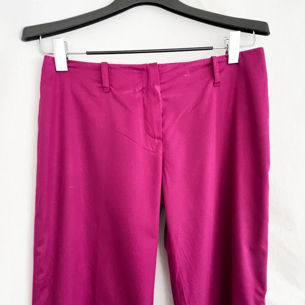 Fuchsia Cotton ETRO Trousers 44